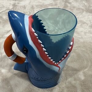 Megalodon Blue Shark Mug for Kids